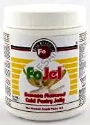 MUZ Aromalı Bitkisel Dekoratif Soğuk Pasta Jeli 1 KG. Fo Marka