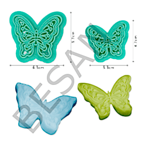 KELEBEK KESİCİ DEKOR SET 2 PARÇA