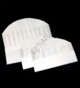 20 CM TEK KULLANIMLIK TELA AŞÇI ŞAPKASI 10 ADET  MYEBI MARKA