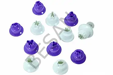 ŞEKER  HAMURU ŞEKİLLENDİRİCİ MİNİ KOPAT SET 12 PARÇA