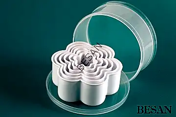 ÇİÇEK PLASTİK VOLOVAN SET 6 PARÇA / KUTULU