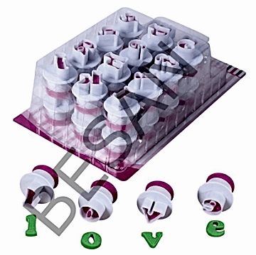 BÜYÜK BOY KÜÇÜK HARF BASMALI KOPAT SET 26 PARÇA