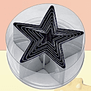 YILDIZ METAL VOLOVAN SET 8 PARÇA ( PLASTİK KUTULU )