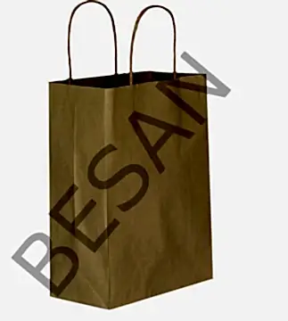 KAĞIT POŞET ÇANTA DÜZ RENK 25*12*31 cm   25 ADET/PAKET