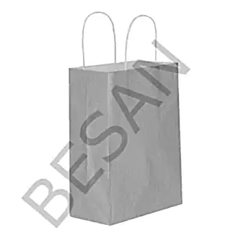 KAĞIT POŞET ÇANTA DÜZ RENK 31*12*41 cm  25 ADET/PAKET