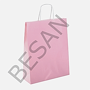 KAĞIT POŞET ÇANTA DÜZ RENK 31*12*41 cm  25 ADET/PAKET