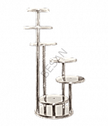 MERDİVEN PASTA MANKENİ 6 KATLI