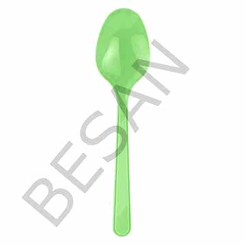 PLASTİK KAŞIK YEŞİL 25 ADET