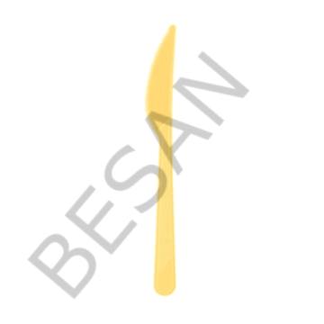 PLASTİK BIÇAK SARI 25 ADET