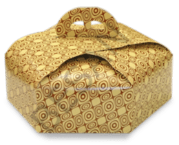 KARTON ÇANTA PASTA KUTUSU NO:1  26 CM