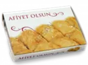 KARTON BAKLAVA KUTUSU 500 GR RESİMLİ