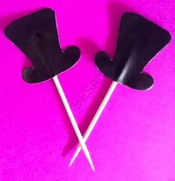 ŞAPKA DEKORATİF KÜRDAN - 10 ADET