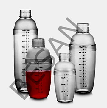 PLASTİK SHAKER 350ML