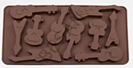 GİTAR SİLİKON ÇİKOLATA KALIP