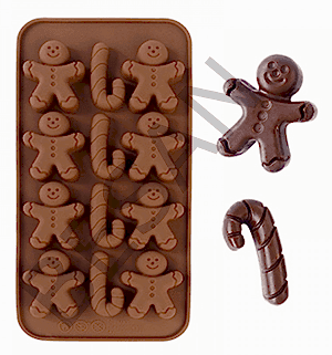 YILBAŞI SİLİKON ÇİKOLATA KALIP