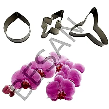 ORKİDE ÇİÇEK YAPIM SETİ 3 PARÇA