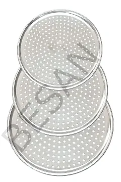 PASLANMAZ ÇELİK PİZZA TEPSİSİ  32CM