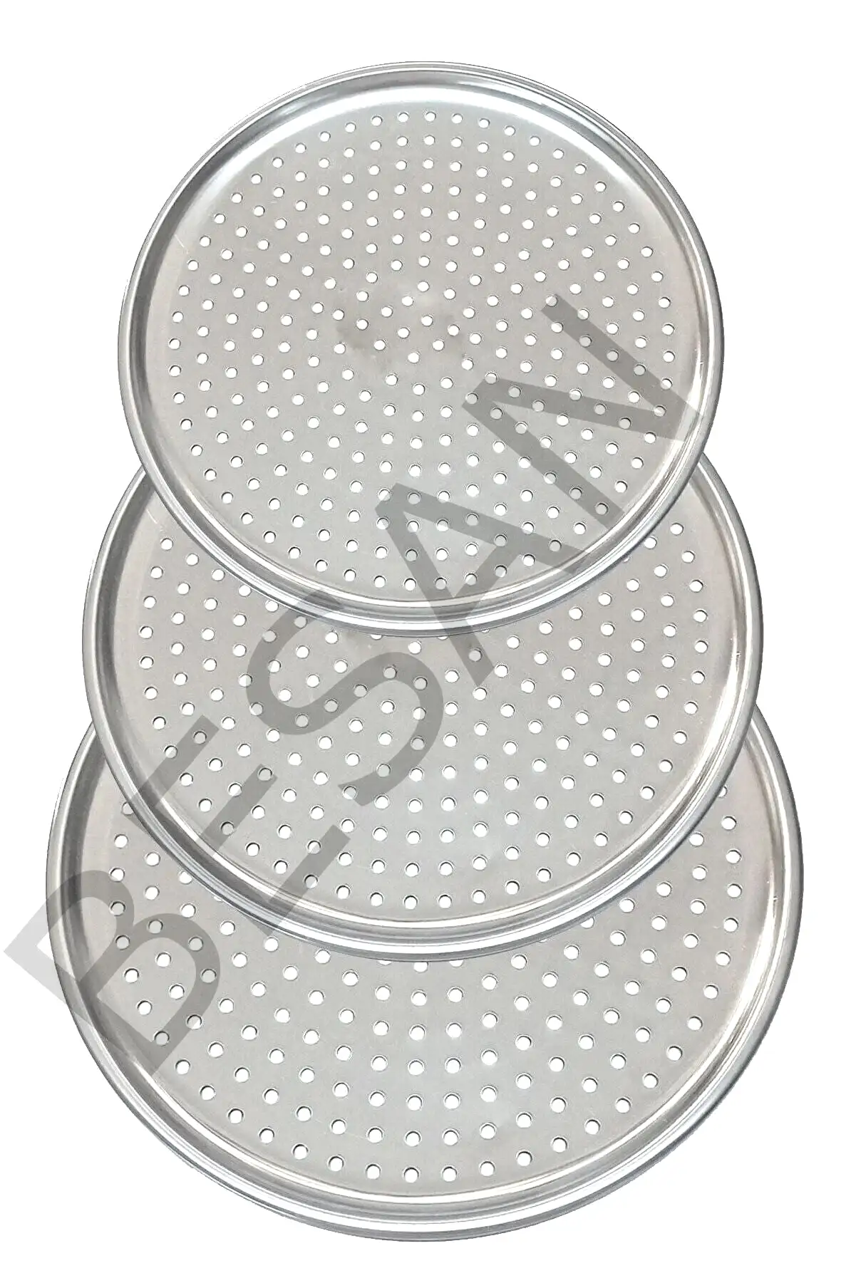 PASLANMAZ ÇELİK PİZZA TEPSİSİ 36CM