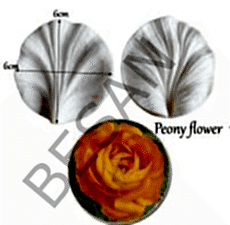 SİLİKON DAMARLAMA KALIP - 6x6cm