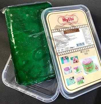 MYEBI 1000 GR. KOYU YEŞİL ŞEKER HAMURU