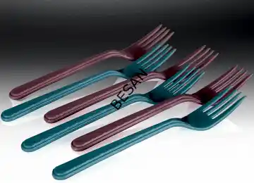 PLASTİK ÇATAL MAVİ 25 ADET