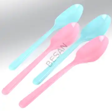 PLASTİK KAŞIK MAVİ 25 ADET