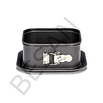 TABANLI KARE DERİN KELEPÇELİ KALIP 16cm.