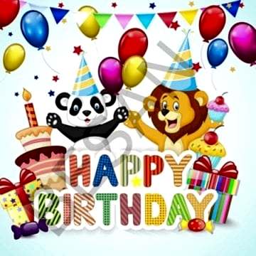 HAPPY BIRTHDAY PEÇETE MAVİ