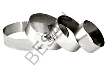 YUVARLAK TEKLİ PASTA ÇEMBERİ ÇAP 14CM, YÜKSEKLİK 10 CM