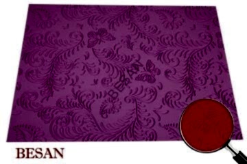 SİLİKON MAT - SİLPAT KELEBEK DESEN KÜÇÜK 38*29 CM