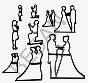 GELİN DAMAT PATCHWORK BASKI SETİ