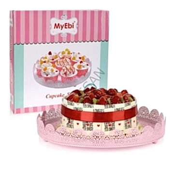 METAL CUPCAKE STANDI PEMBE