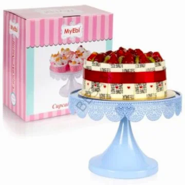METAL CUPCAKE STANDI MAVİ