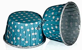 ÖZEL PET KAPSÜL 50*39mm 50 ADET MAVİ PUANTİYE