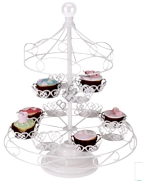 METAL CUPCAKE STANDI ATLIKARINCA - 12'Lİ