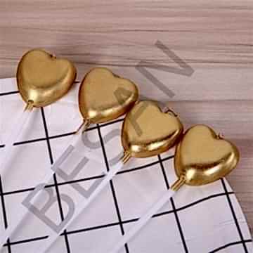 KALP ÇUBUK MUM ALTIN 4'LÜ SET