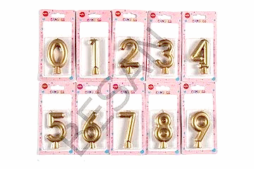 ALTIN RENK RAKAM MUM 2 YAŞ