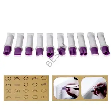 CIMBIZ SET - DÜZ - KÜÇÜK - 10 ADET/SET