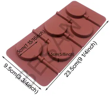 SİLİKON LOLİPOP ŞEKER İZOMALT KALIBI