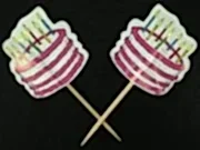 PASTA DEKORATİF KÜRDAN -10 ADET