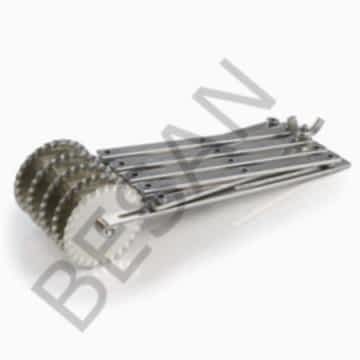 TEK TARAFLI AYARLI 5'Lİ TIRTIKLI RULET KESİCİ