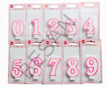 RAKAM MUM 2 YAŞ DÜZ PEMBE