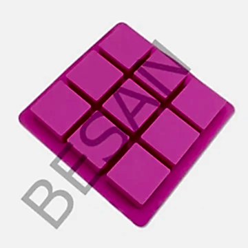 KARE KEK PASTA KALIBI 9'LU