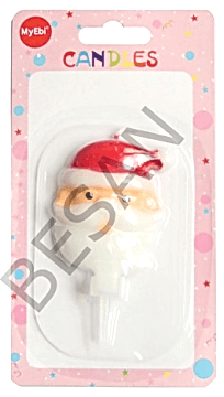 YILBAŞI MUMU NOEL BABA KAFASI