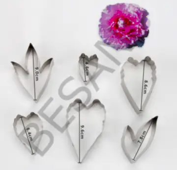 ÇİÇEK YAPRAK YAPIM SETİ 6 PARÇA