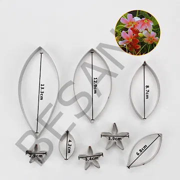 YAPRAK ÇİÇEK YAPIM SETİ 8 PARÇA