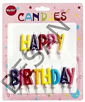 HAPPY BIRTHDAY HARF MUM SET