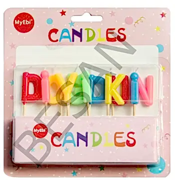 İYİ Kİ DOĞDUN MUM SET